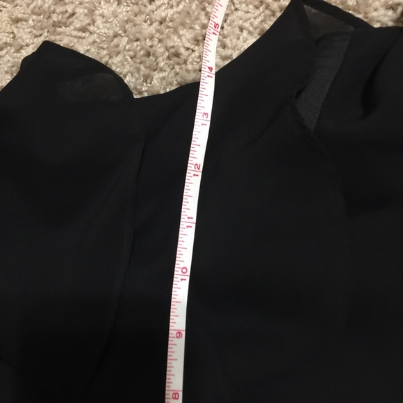 White House black market ruffles dress - Picture 7 of 8